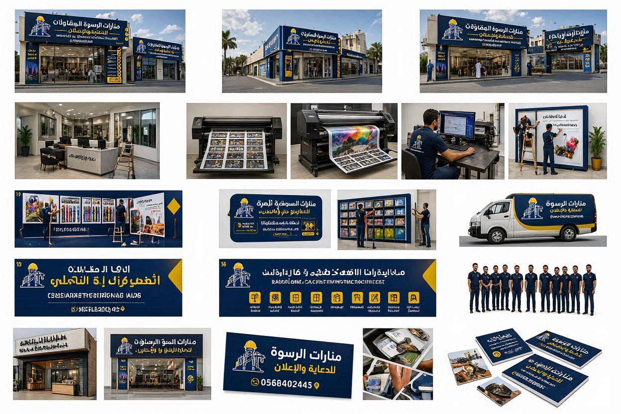 حروف بارزة مضيئة لعيادة في الرياض - منارات الرسوة